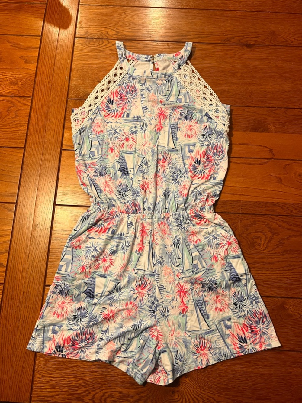 Lilly Pulitzer Lala Romper - Sea to Shining Sea